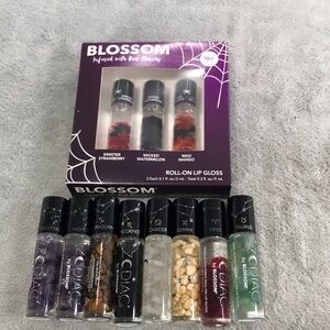 Blossom Lot of Zodiac Lip Glosses and Fall Flavors  11 Total